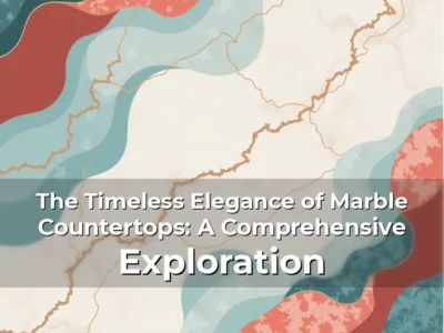 Artistic representation for The Timeless Elegance of Marble Countertops: A Comprehensive Exploration