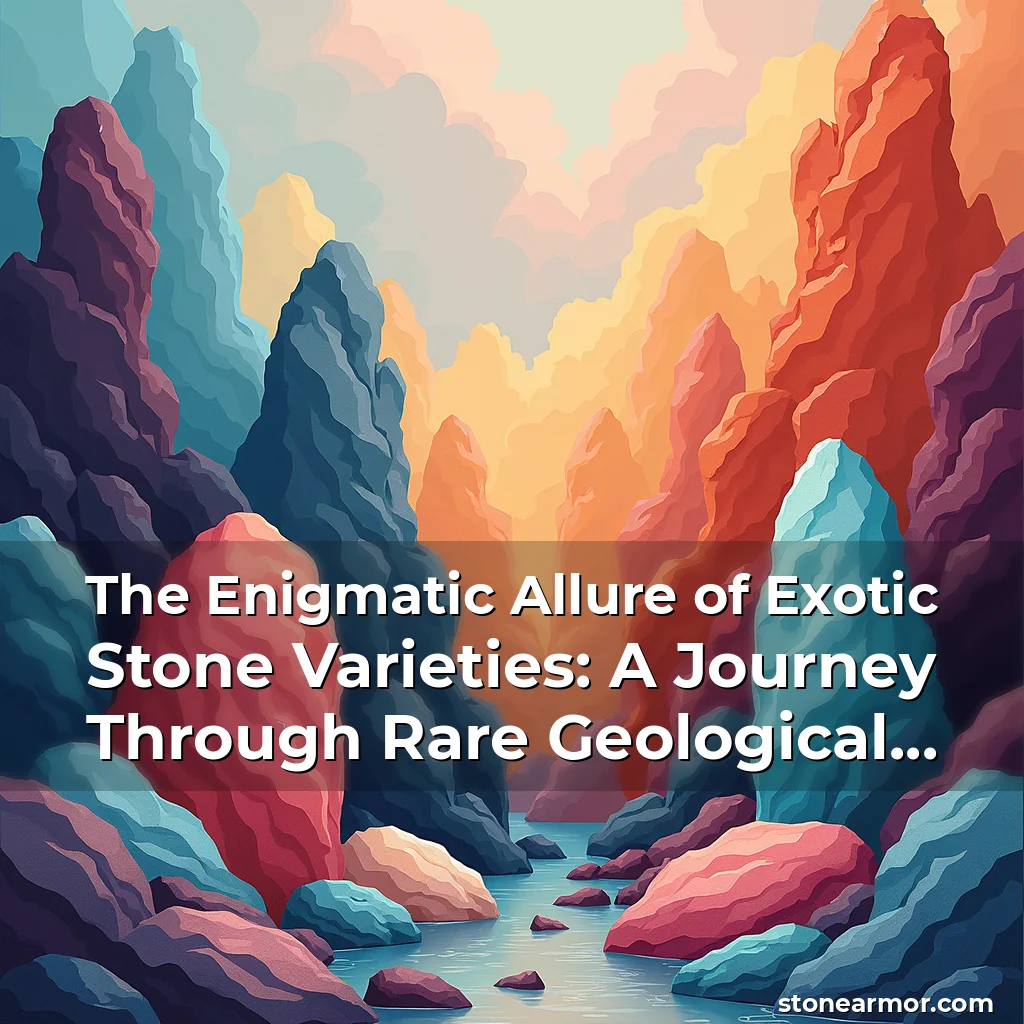 The Enigmatic Allure of Exotic Stone Varieties: A Journey Through Rare Geological Wonders