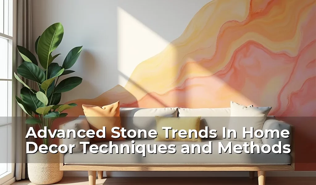Artistic representation for Advanced Stone Trends In Home Decor Techniques and Methods