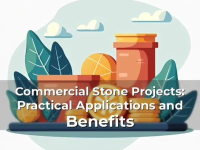 Artistic representation for Commercial Stone Projects: Practical Applications and Benefits