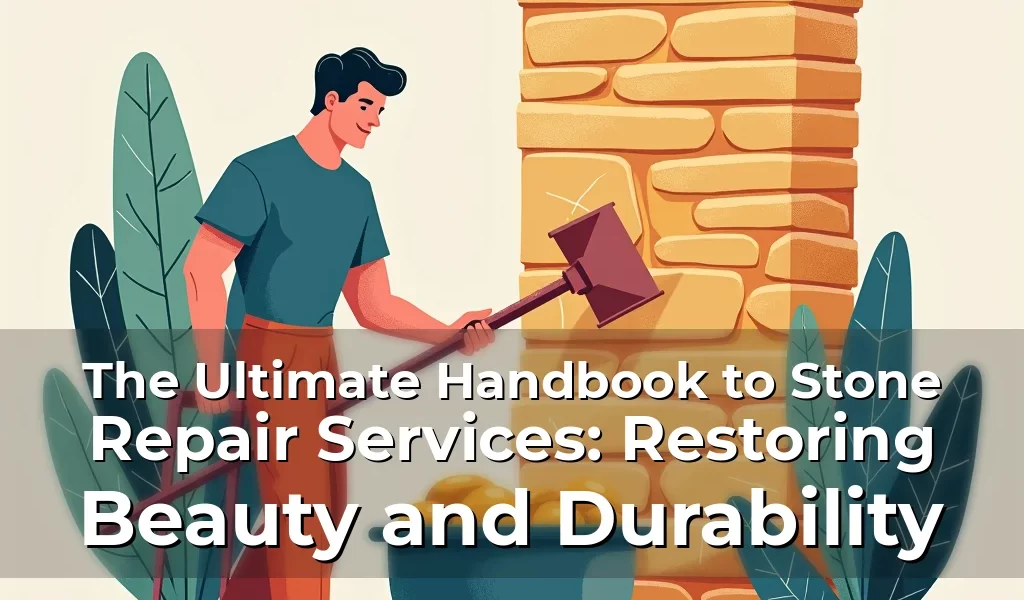 Artistic representation for The Ultimate Handbook to Stone Repair Services: Restoring Beauty and Durability