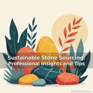 Artistic representation for Sustainable Stone Sourcing: Professional Insights and Tips