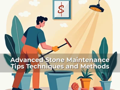 Artistic representation for Advanced Stone Maintenance Tips Techniques and Methods