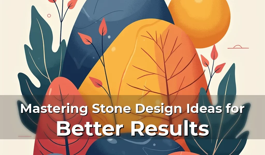 Artistic representation for Mastering Stone Design Ideas for Better Results